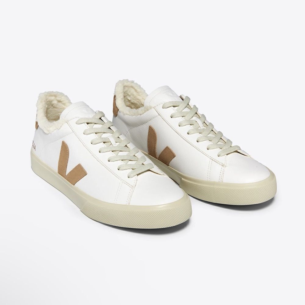 Veja Campo Fured leather white desert sneakers shoes Revolve 36 5 - Picture 2 of 16